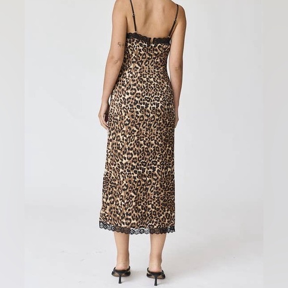 Leopard Slip Dress - Picture 2 of 2